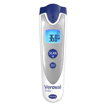VEROVAL Baby bezdotykový infračervený teplomer strieborný