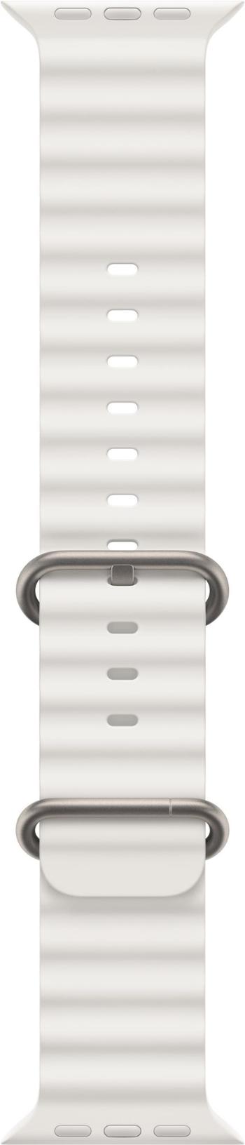 Szíj Apple Watch 49 mm Óceán szíj - fehér