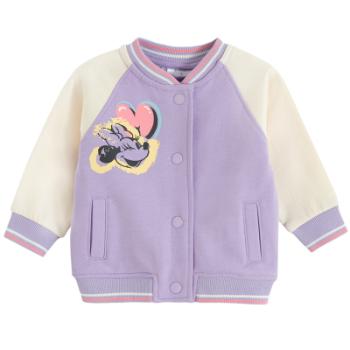 Bomber mikina Minnie- fialová - 80 LILAC