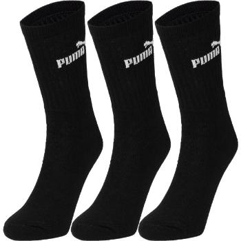 Puma SOCKS 3P Ponožky, černá, velikost