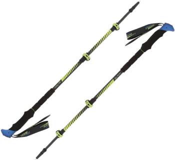 Viking Carbo Lite Black/Lime 65 - 135 cm Turistické hole