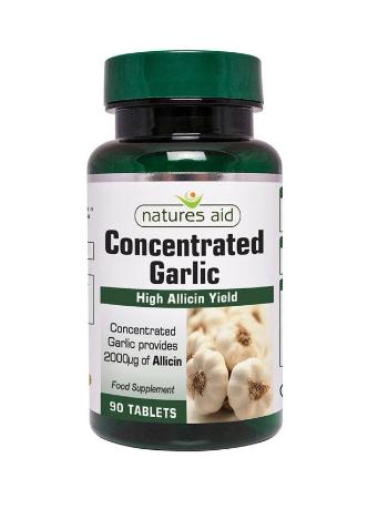 Natures Aid Allicin Česnek 2000 µg 90 tablet