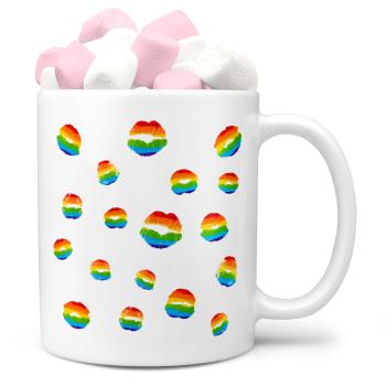 Hrnek LGBT Lips (Náplň hrníčku: Marshmallow)