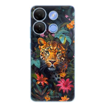 Odolné silikonové pouzdro iSaprio - Flower Jaguar - Infinix Smart 7