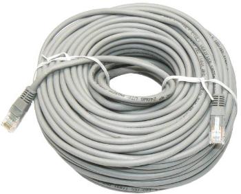 Hálózati kábel Datacom CAT5E UTP, 40m, szürke