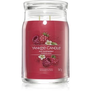 Yankee Candle Red Raspberry vonná svíčka I. Signature 567 g