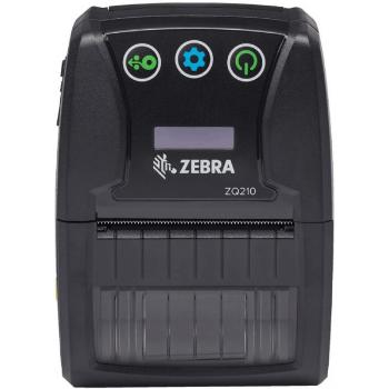 Zebra ZQ210 ZQ21-A0E12KE-00, tiskárna štítků, 8 dots/mm (203 dpi), linerless, CPCL, USB, BT (iOS), black