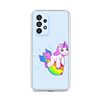 TopQ Kryt Samsung A53 5G silikon Flying Unicorn 72361 (Sun-72361)