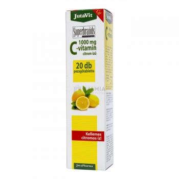 JutaVit C-vitamin 1000 mg pezsgőtabletta 20 db