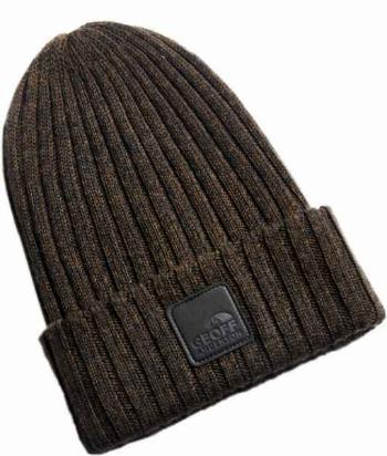 Geoff anderson čepice wizwool njal beanie hnědá