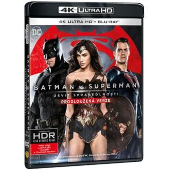 Batman vs. Superman: Úsvit spravedlnosti - prodloužená verze (2 disky) - Blu-ray + 4K Ultra HD (W01970)