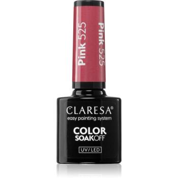 Claresa SoakOff UV/LED Color Savanna Vibes gelový lak na nehty odstín Pink 525 5 g