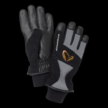 Savage gear rukavice thermo pro glove grey black - m