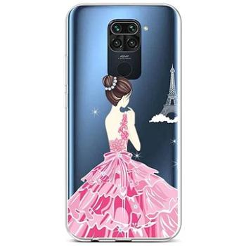 TopQ Xiaomi Redmi Note 9 silikon Pink Princess 52346 (Sun-52346)