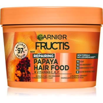 Garnier Fructis Papaya Hair Food obnovující maska pro poškozené vlasy 400 ml