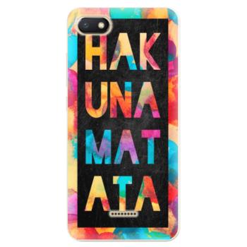 Odolné silikonové pouzdro iSaprio - Hakuna Matata 01 - Xiaomi Redmi 6A