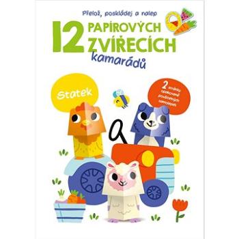 12 papírových zvířecích kamarádů Statek (9789464228427)