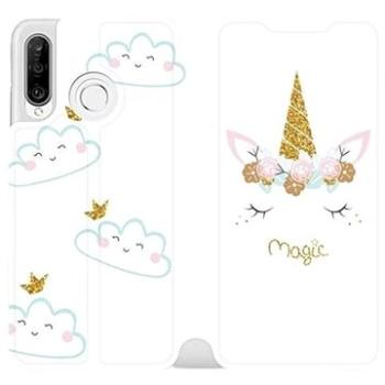 Flipové pouzdro na mobil Huawei P30 Lite - MH01P Jednorožec magic (5903226897865)