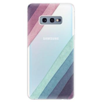 Odolné silikonové pouzdro iSaprio - Glitter Stripes 01 - Samsung Galaxy S10e