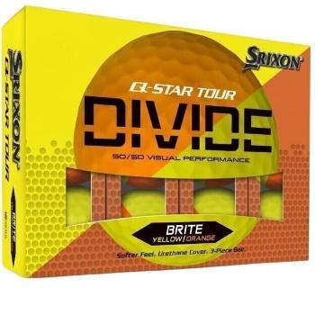 Srixon Q-Star Tour Divide 2 Yellow Orange Standardní nabídka Golfové míčky