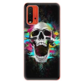 Odolné silikonové pouzdro iSaprio - Skull in Colors - Xiaomi Redmi 9T