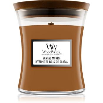 Woodwick Santal Myrrh vonná svíčka 275 g