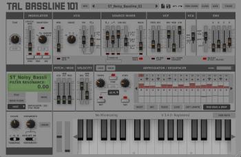 TAL SOFTWARE BassLine-101 (Digitální produkt)