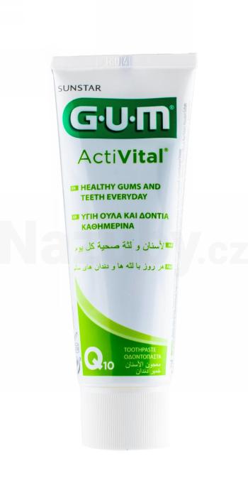 GUM ActiVital Q10 zubní pasta 75 ml