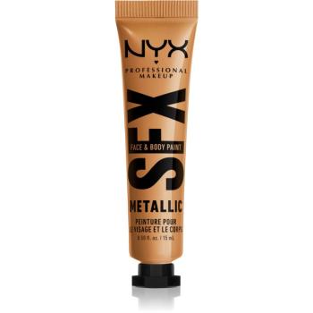 NYX Professional Makeup Halloween SFX Paints krémové stíny na obličej a tělo odstín 05 Gold Dusk 15 ml