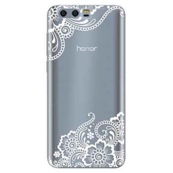 Odolné silikonové pouzdro iSaprio - White Lace 02 - Huawei Honor 9