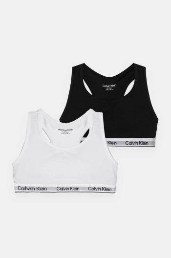 Sportovní podprsenka Calvin Klein Underwear 2-pack bílá barva, G80G800710