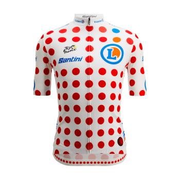 
                         Tricou de ciclism cu mânecă scurtă - TOUR DE FRANCE - POLKA DOT JERSEY 
                