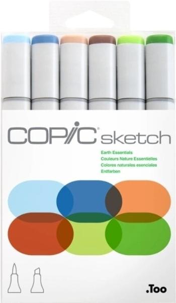 Copic Sketch Fixy Earth Essentials 6 ks