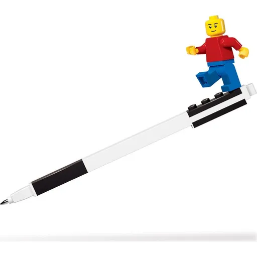 LEGO® Gelové pero s minifigurkou černé 1 ks