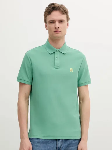 Tommy Hilfiger pánské světle zelené  polo tričko MW0MW33167 S