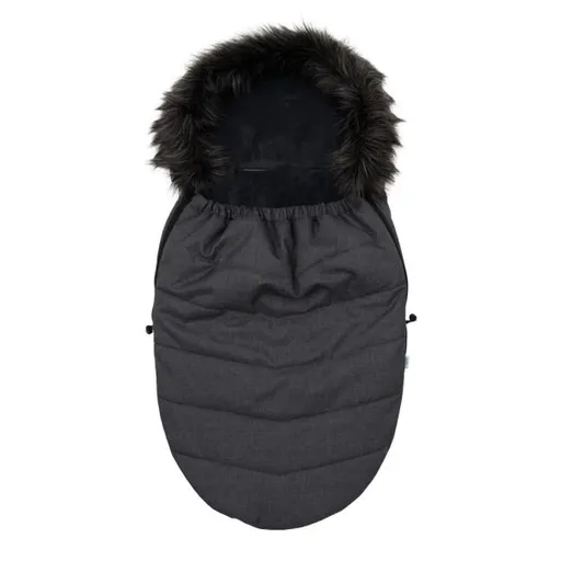 NEW BABY FUSAK Dětský fusak, tmavě šedá, velikost