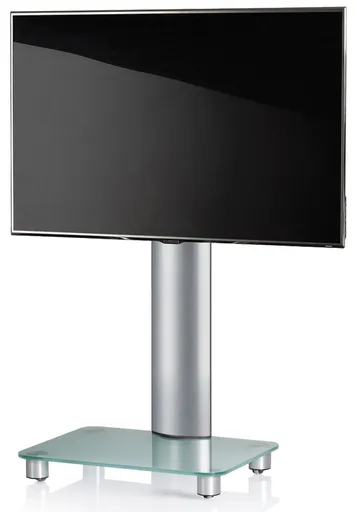 VCM TV stolek Tosal, stříbrný