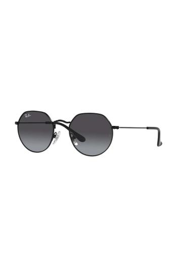 Dětské sluneční brýle Ray-Ban Junior Jack černá barva, 0RJ9565S