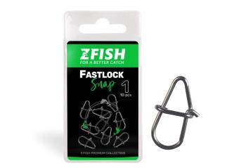 Zfish Karabinka Fastlock Snap 10ks - vel.1/9kg