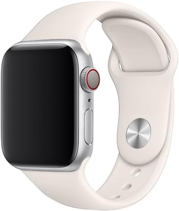 Szíj Eternico Essential az Apple Watch 38mm / 40mm / 41mm warm white méret S-M