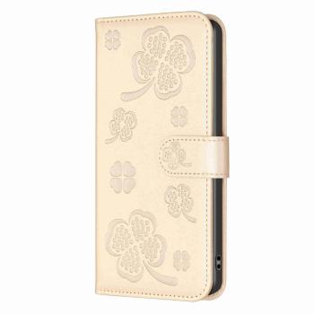 ART CLOVER Peňaženkový obal pre Xiaomi Redmi 13C zlatý