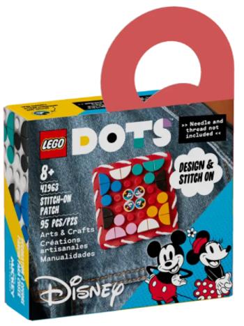 LEGO DOTS 41963 Nášivka Myšák Mickey a Myška Minnie