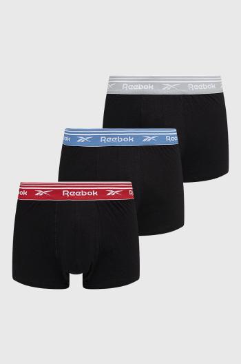 Boxerky Reebok F8389 ( 3-pak) pánské, černá barva