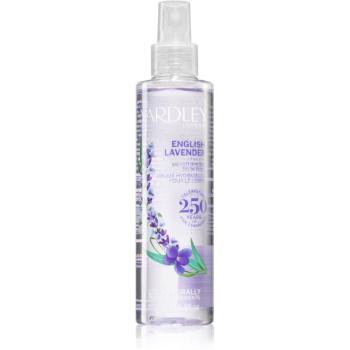 Yardley English Lavender hydratační tělový sprej pro ženy 200 ml