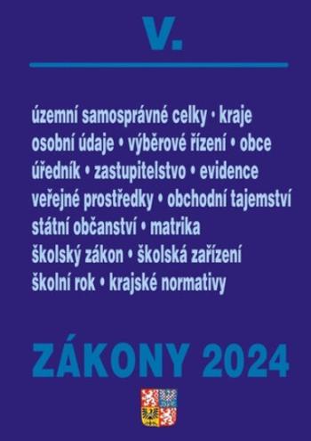 Zákony V 2024 Veřejná správa, Školství