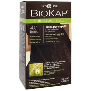 BIOKAP Nutricolor Delicato 4.00 Brown Gentle Dye 140 ml (8030243010438)