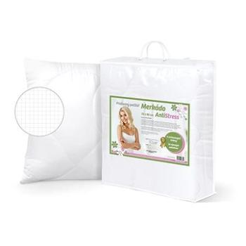 Bellatex Polštář Merkádo AntiStress 900g - 70 × 90 cm - bílá, 70 × 90 cm (4378)