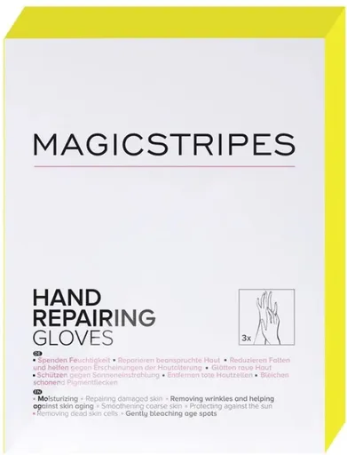 MAGICSTRIPES Hydratační maska na ruce (Hand Repairing Gloves) 3 ks