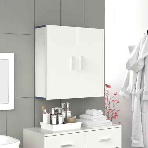 VCM Nástěnná skříňka „Landos“, bílá