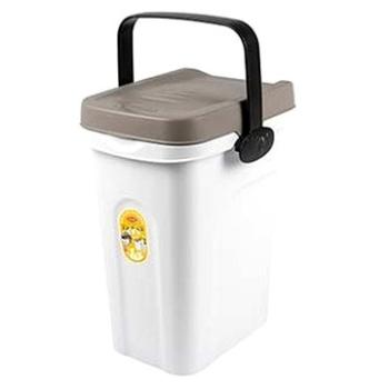 Stefanplast Pet food Container 23 × 19 × 31cm 7l na 2,5kg granulí bílý (8003507985513)